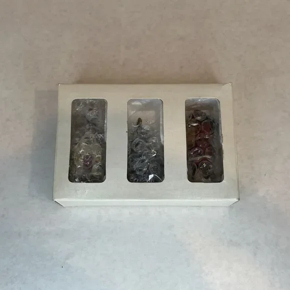 Novelino Pewter Gift Lot of 3 Christmas Church Santa Tree Figure Holiday 2.5" - Picture 16 of 16